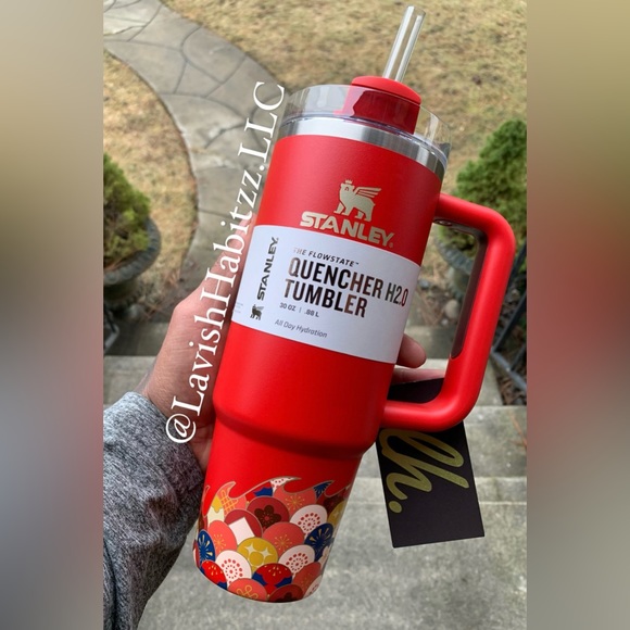 LUNAR NEW YEAR SET OF TWO ! LIMITED EDITION QUENCHER H2.0 FLOWSTATE TUMBLER - Picture 3 of 3